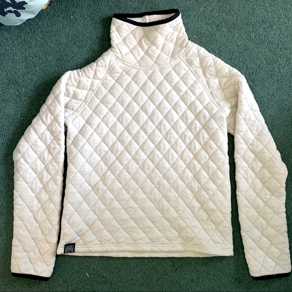 Oiselle - Lauren Quilted Funnelneck Sweatshirt
